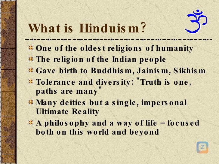 What defines Hinduism? Hinduism can be defined as a collection of the...