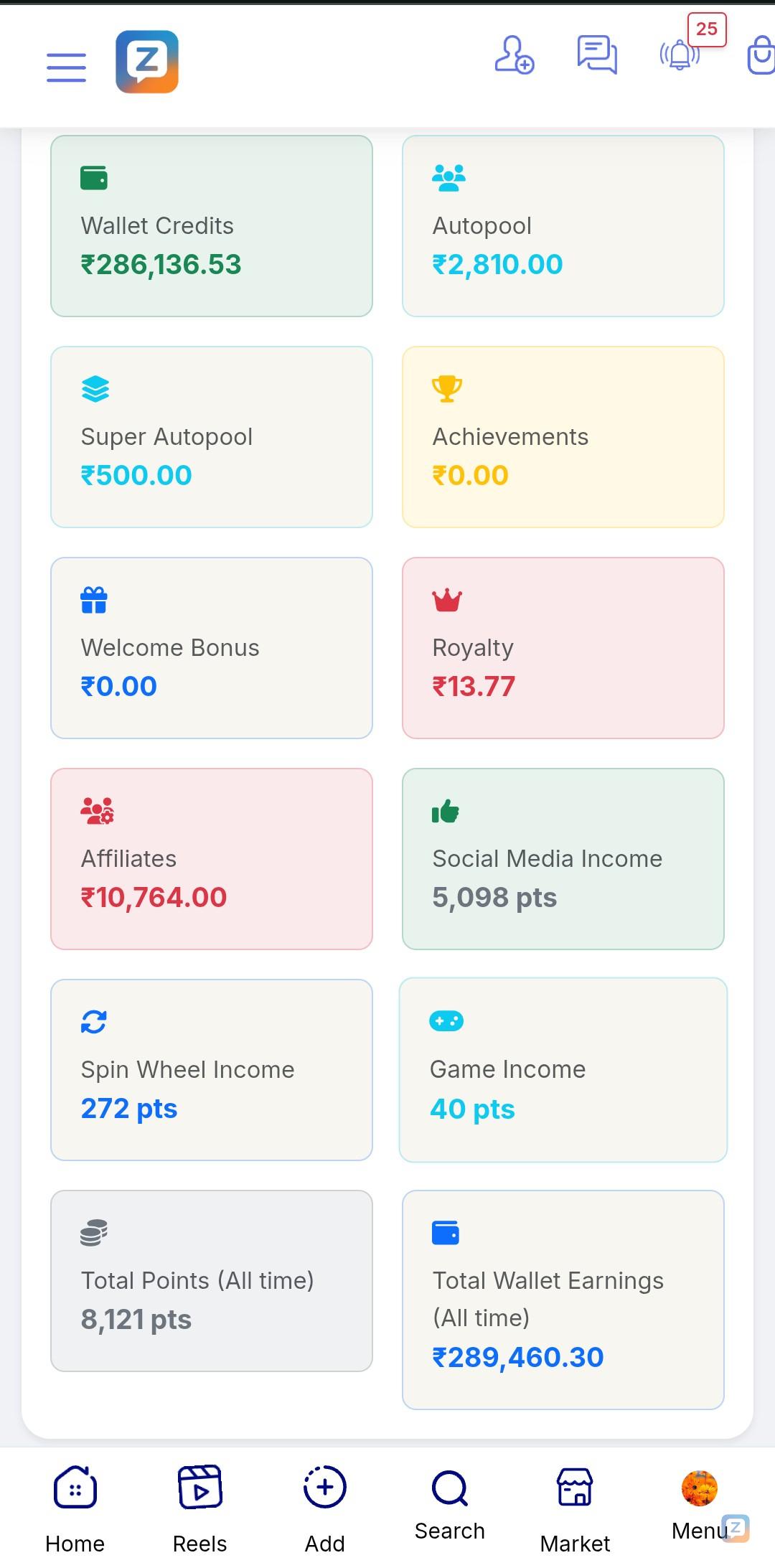 *My All Time Earnings in ZYNGRAM FREE APP In Just 5 Months*<i class="twa...