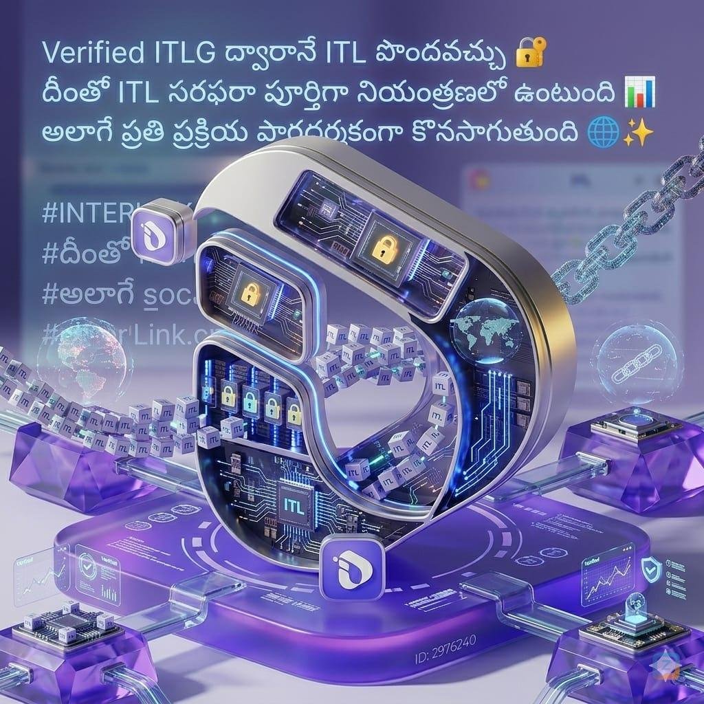 Verified ITLG ద్వారానే ITL పొందవచ్చు <i class="twa...