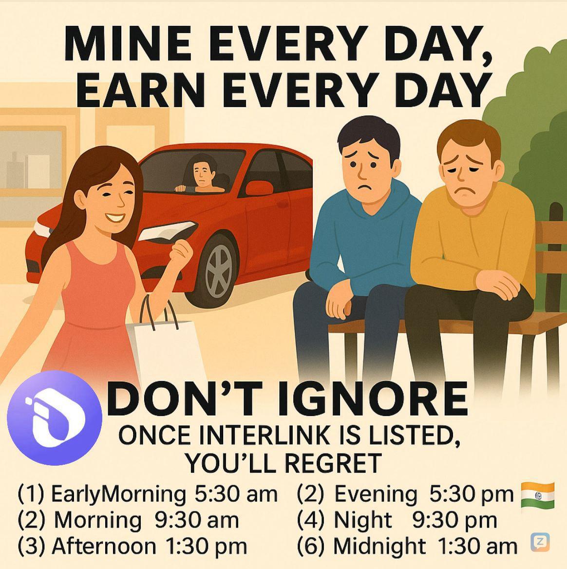 Join interlink using my referral 9866294383 and app is available to download...