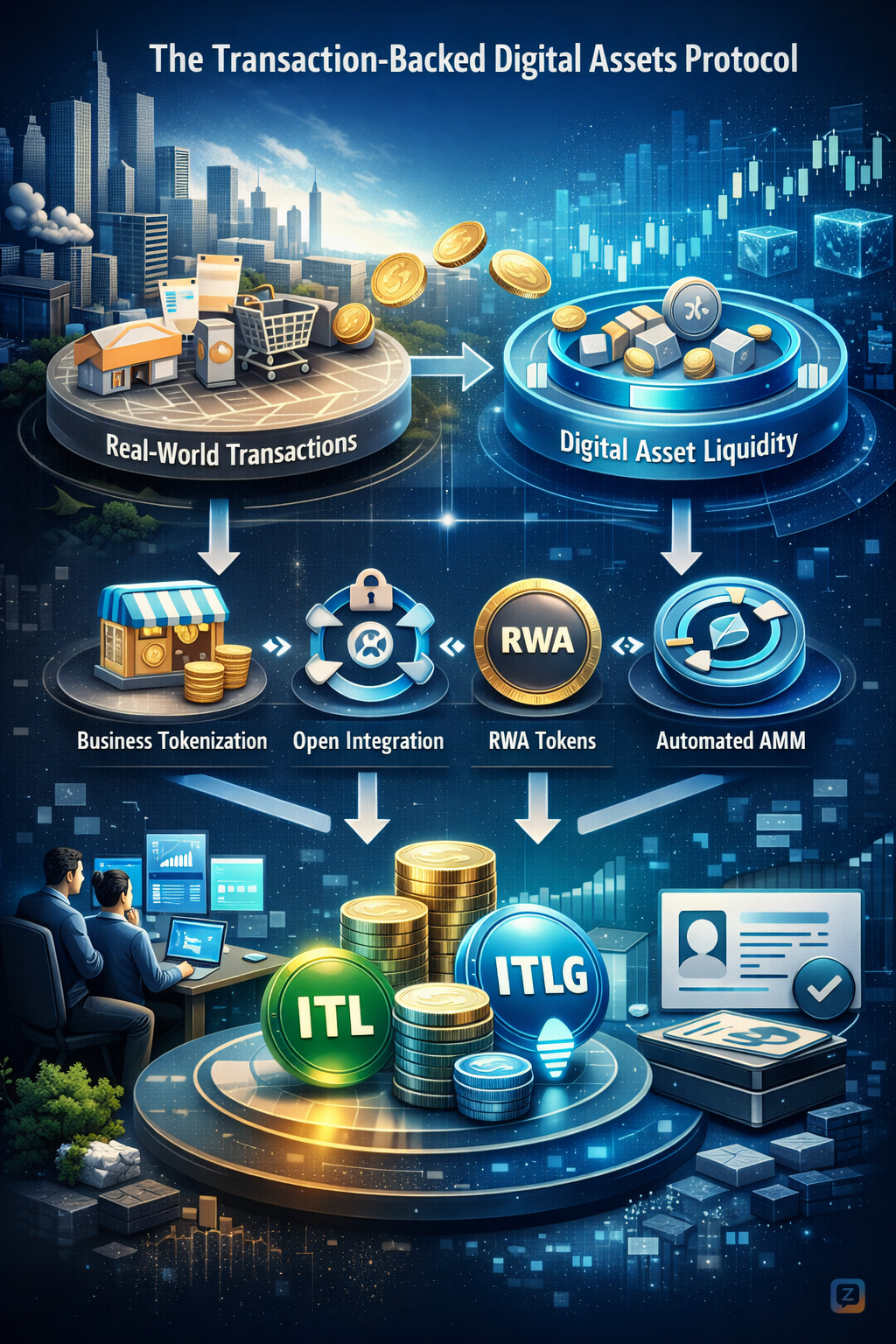 Real value doesn&rsquo;t come from hype. It comes from transactions.<br />...