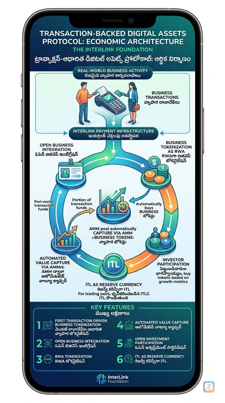 ఈ ప్రోటోకాల్ నిజమైన వ్యాపార లావాదేవీలను (Real-world transactions) నేరుగా...