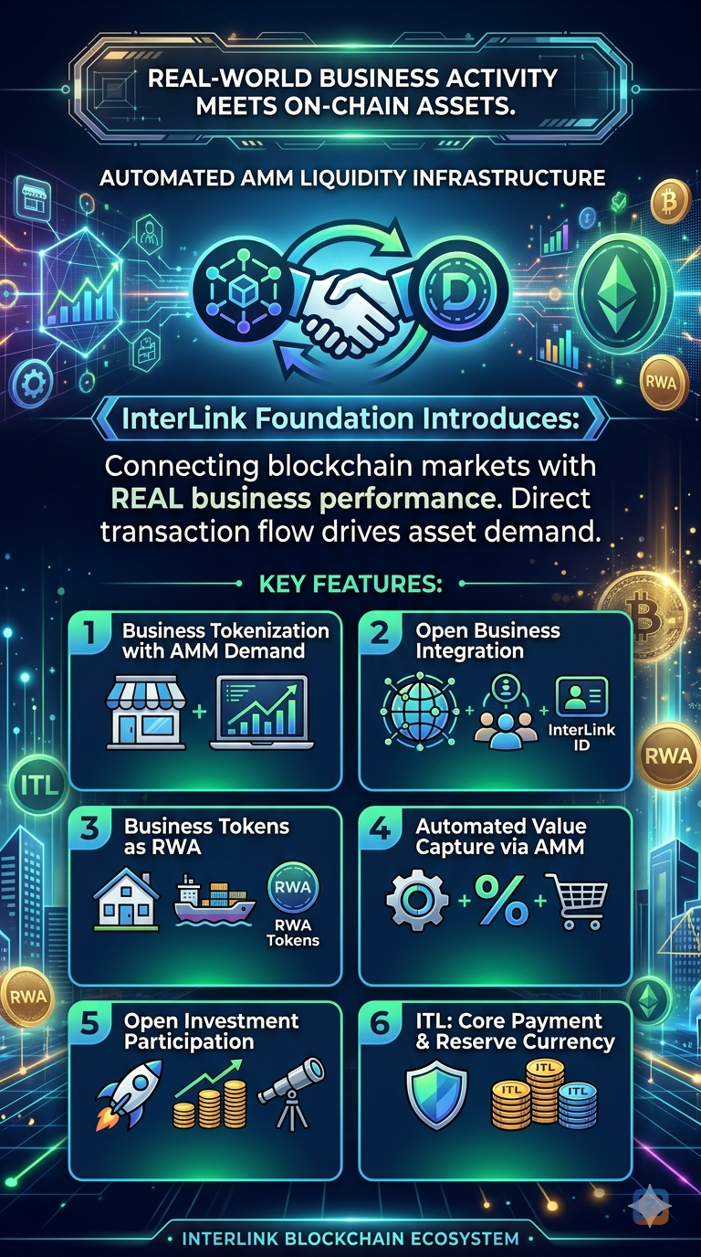 ​"InterLink Protocol bridges real-world business transactions with...