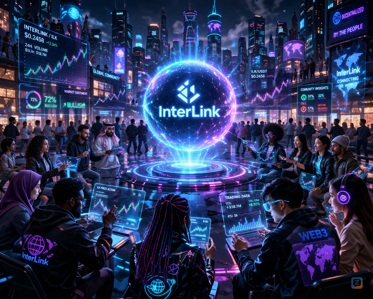 No central control. No manipulation.<br />
Just people, data, and real market...