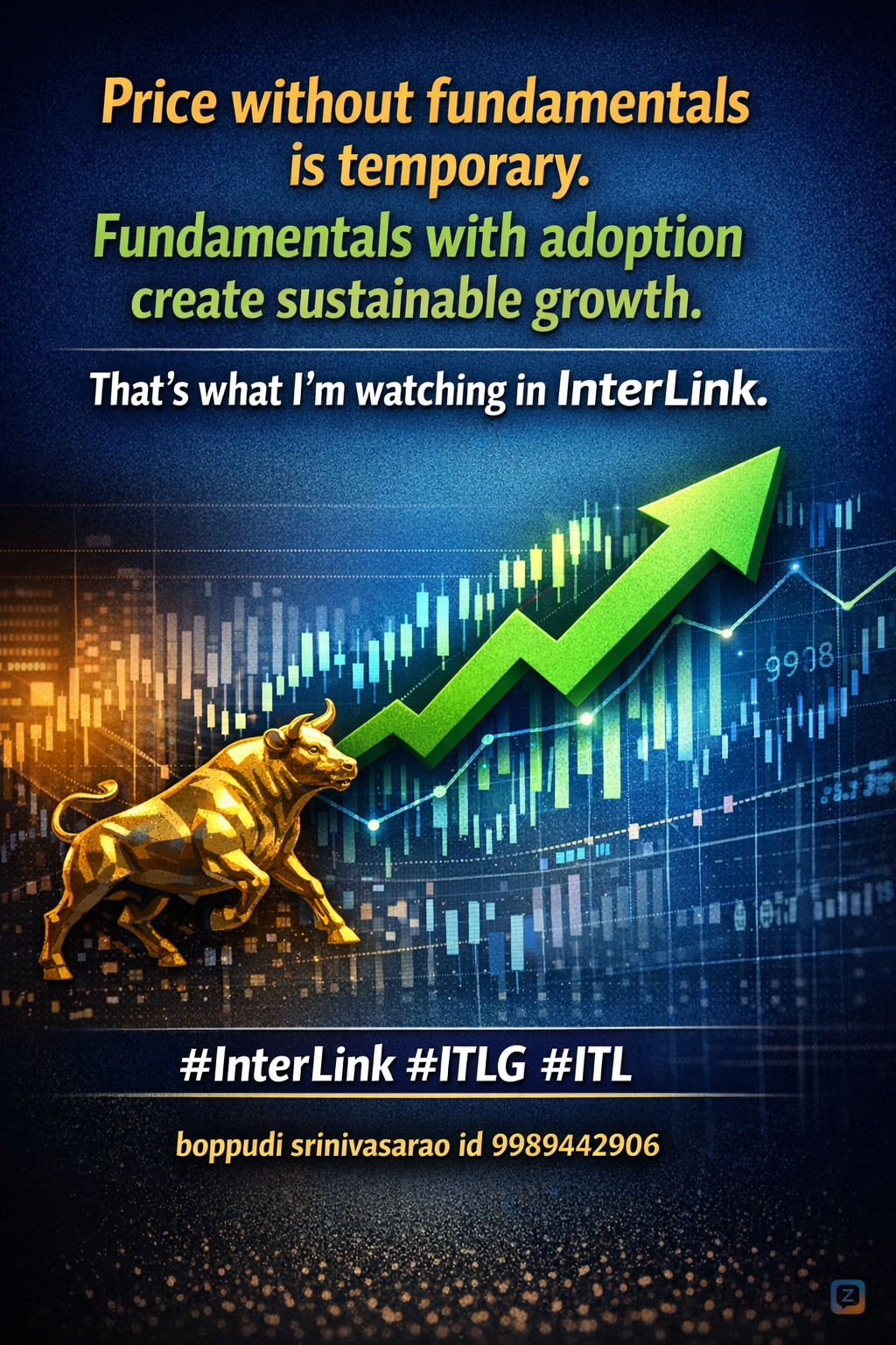 ఫండమెంటల్స్ లేకుండా పెరిగే ప్రైస్ తాత్కాలికం మాత్రమే.<br />
కానీ ఫండమెంటల్స్...