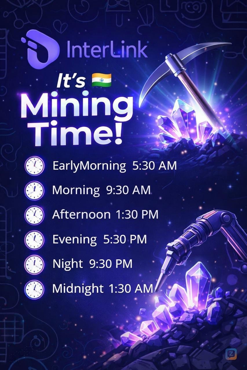 INTERLINK mining <i class="twa twa-pick"></i> times