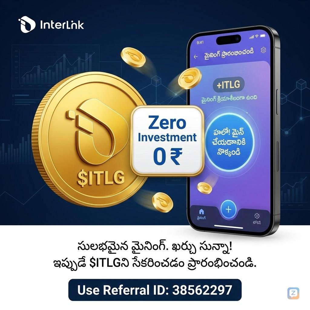 "Start mining $ITLG today with zero investment&mdash;just easy,...