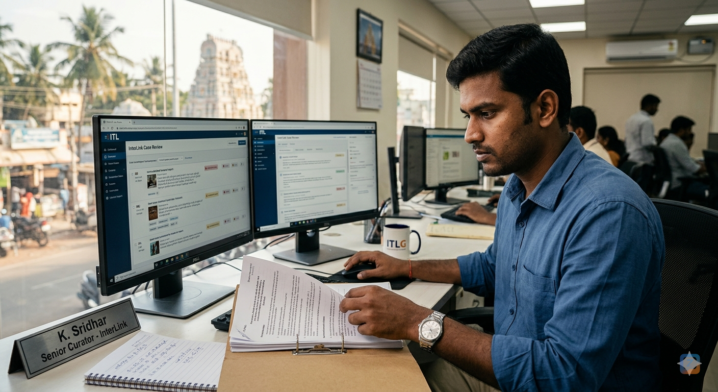 4️⃣<br />
<i class="twa twa-man-technologist"></i> Curator Handling<br />...