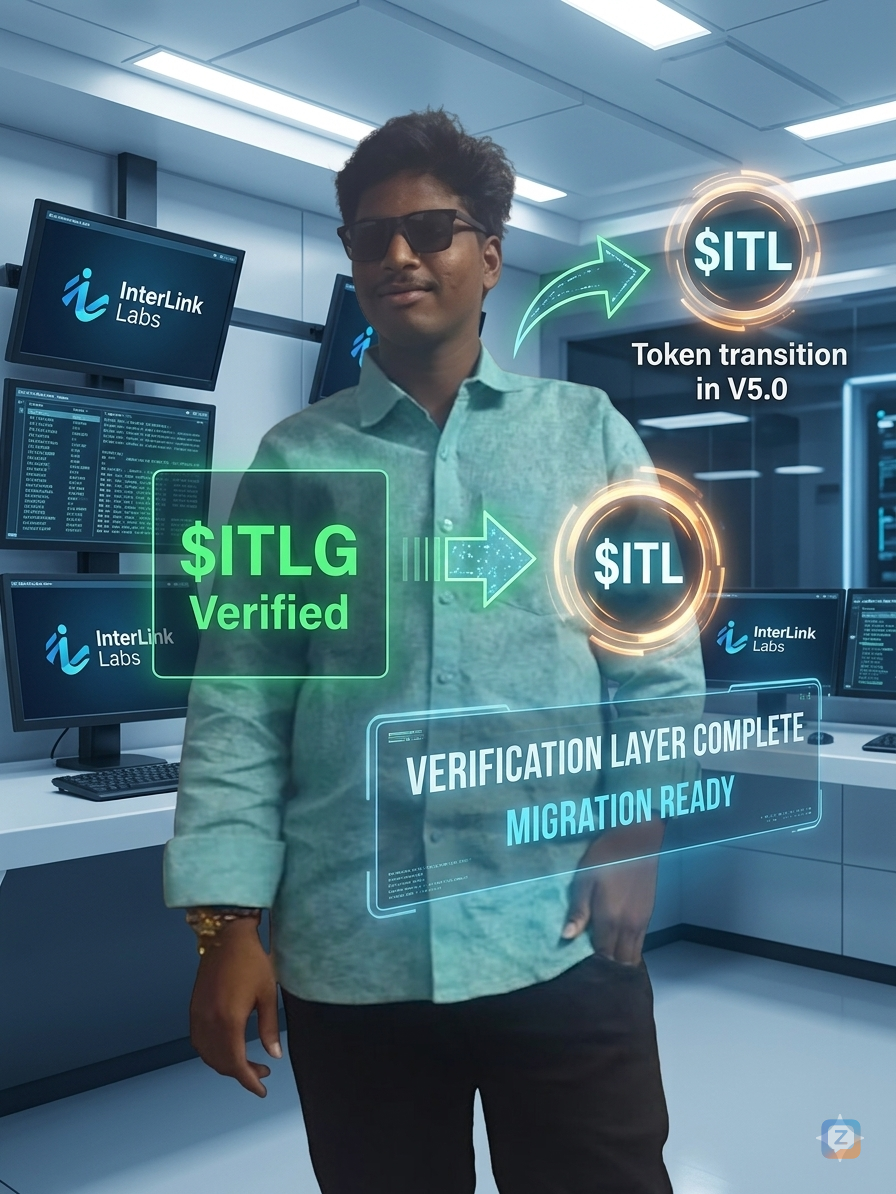 Token transition in V5.0 follows a clear path:<br />
<br />
$ITLG Verified...