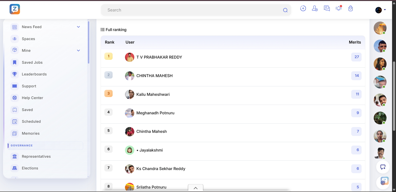 <i class="twa twa-trophy"></i> Top Merit Users of Zyngram <i class="twa...